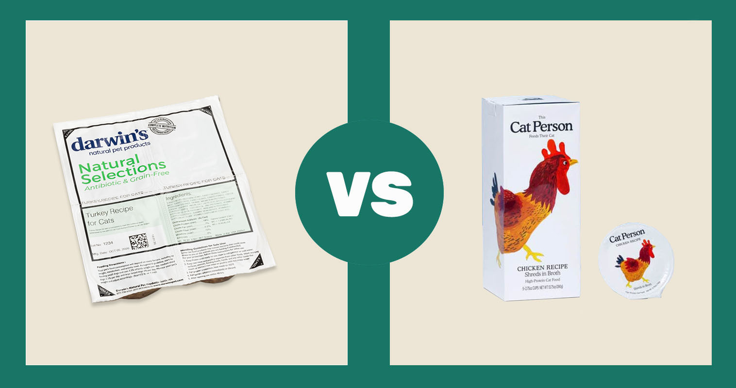 Darwin’s Natural Selections Turkey Recipe vs. Cat Person Turkey & Chicken Pate copy