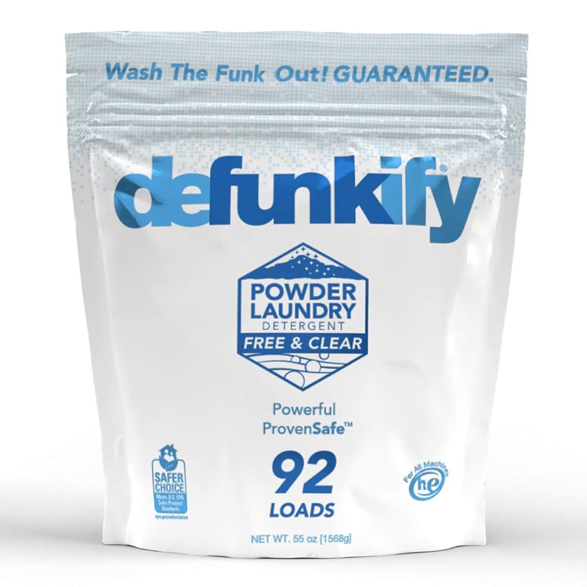 Defunkify Powder Laundry Detergent