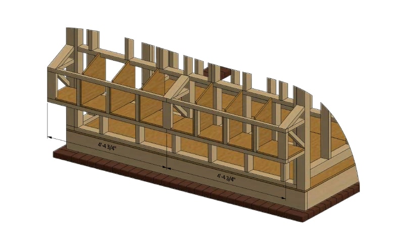 Easy Coops - coop's nesting boxes