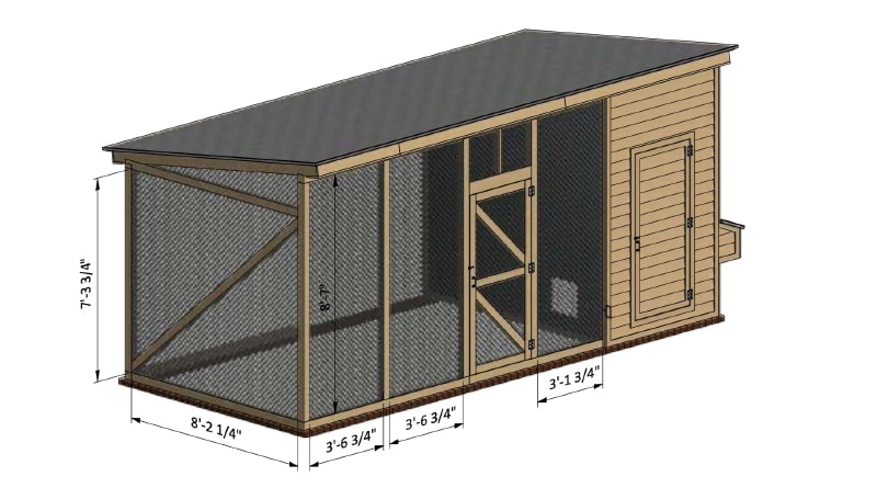 Easy Coops - structural dimensions