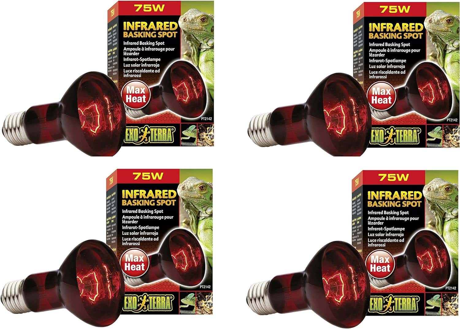 Exo Terra Infrared Basking Reptile Spot Lamp