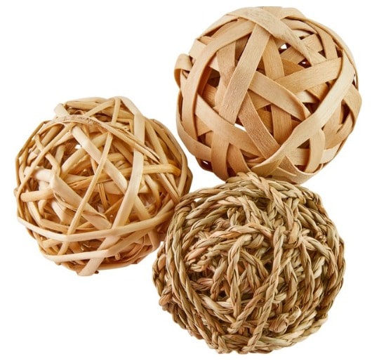 FRISCO Trio Balls Small Pet Chew Toys