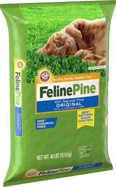 Feline Pine Original Non-Clumping Wood Litter
