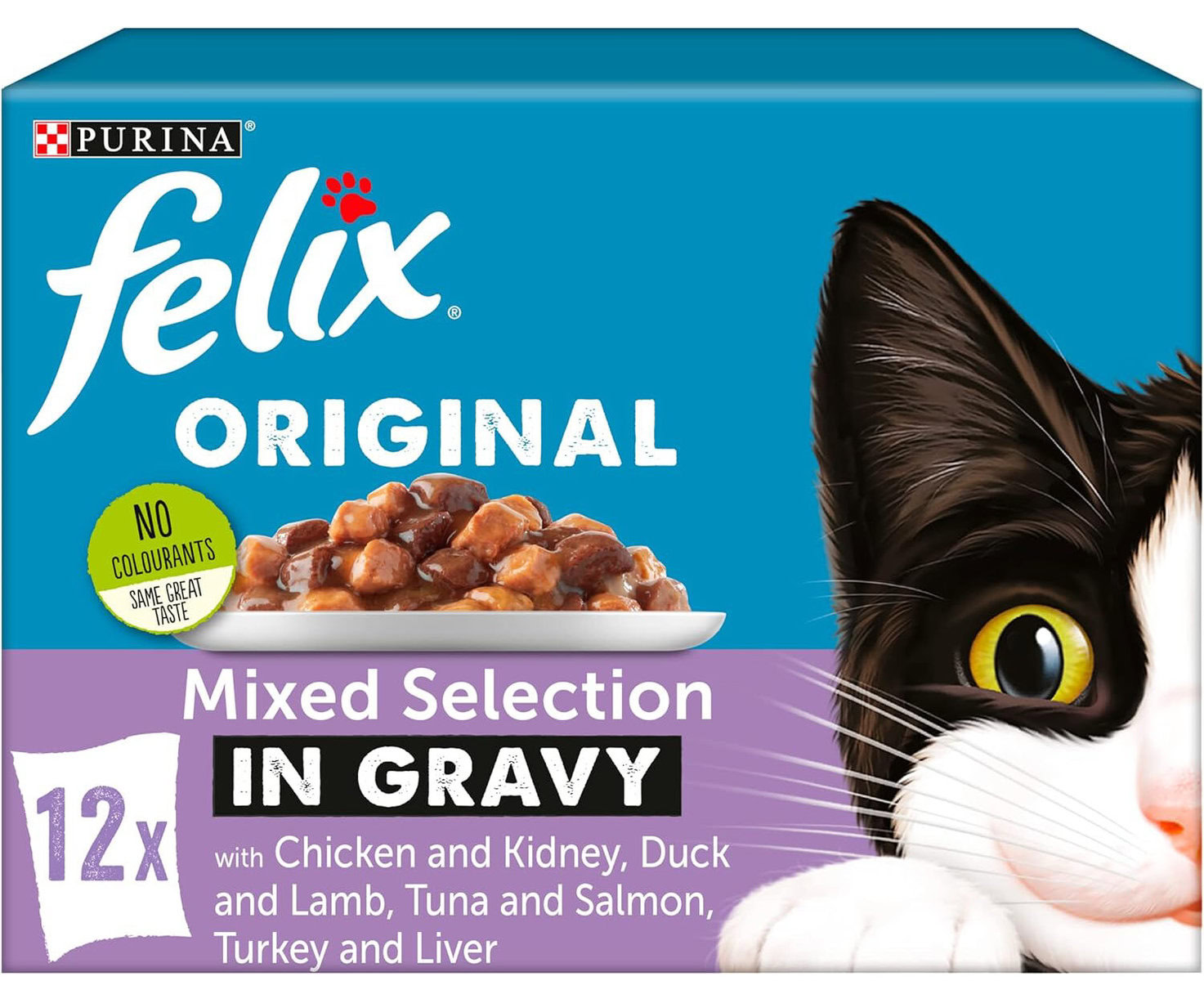 Felix Mixed Selection In Gravy Wet Cat Food