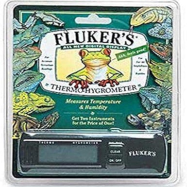 Fluker's Thermo-Hygrometer