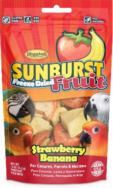 Freeze-Dried Strawberry and Banana Treats