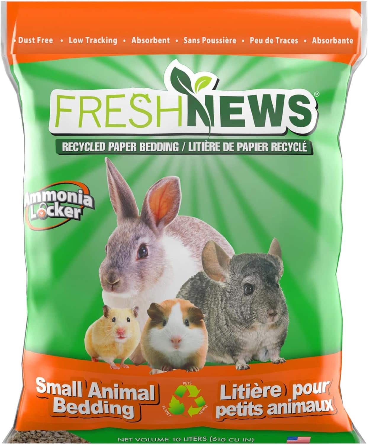 Fresh News Recycled Paper Small Animal Bedding