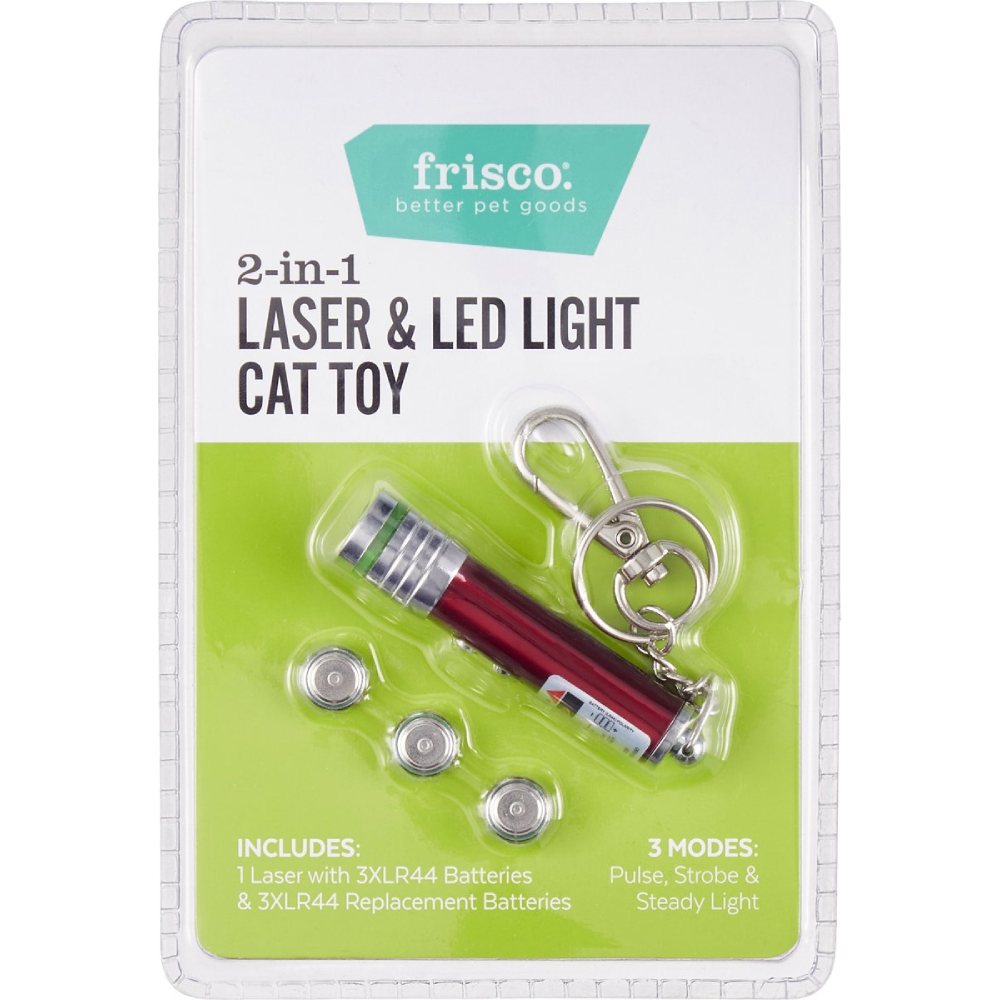 Frisco 2-in-1 Laser & LED Light Cat Toy