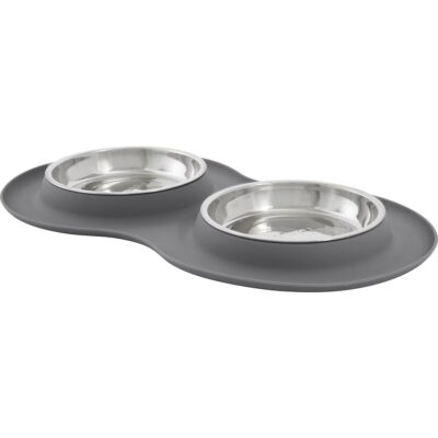 Frisco Pet Bowl with Silicone Mat