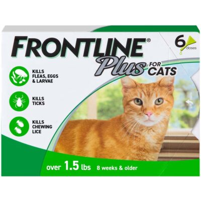 Frontline Plus Flea & Tick Spot Treatment for Cats