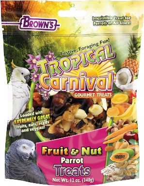 Fruit and Nut Parrot Bird Treats