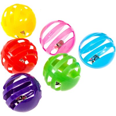 Fun Feline Bell Balls Cat Toy