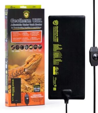 GALAPAGOS Geotherm Under Reptile Tank Heater, Black
