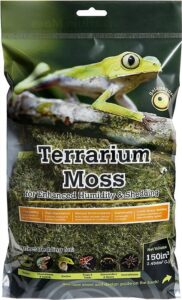 Galapagos Pillow Moss Reptile & Amphibian Terrarium Moss