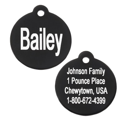 GoTags Anodized Personalized ID Tag