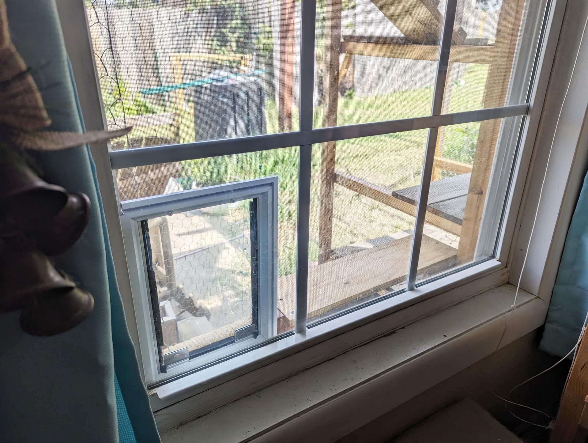 Hale Pet Door - after install