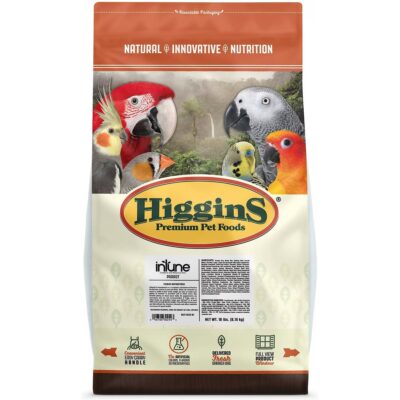 Higgins InTune Natural Parrot Bird Food