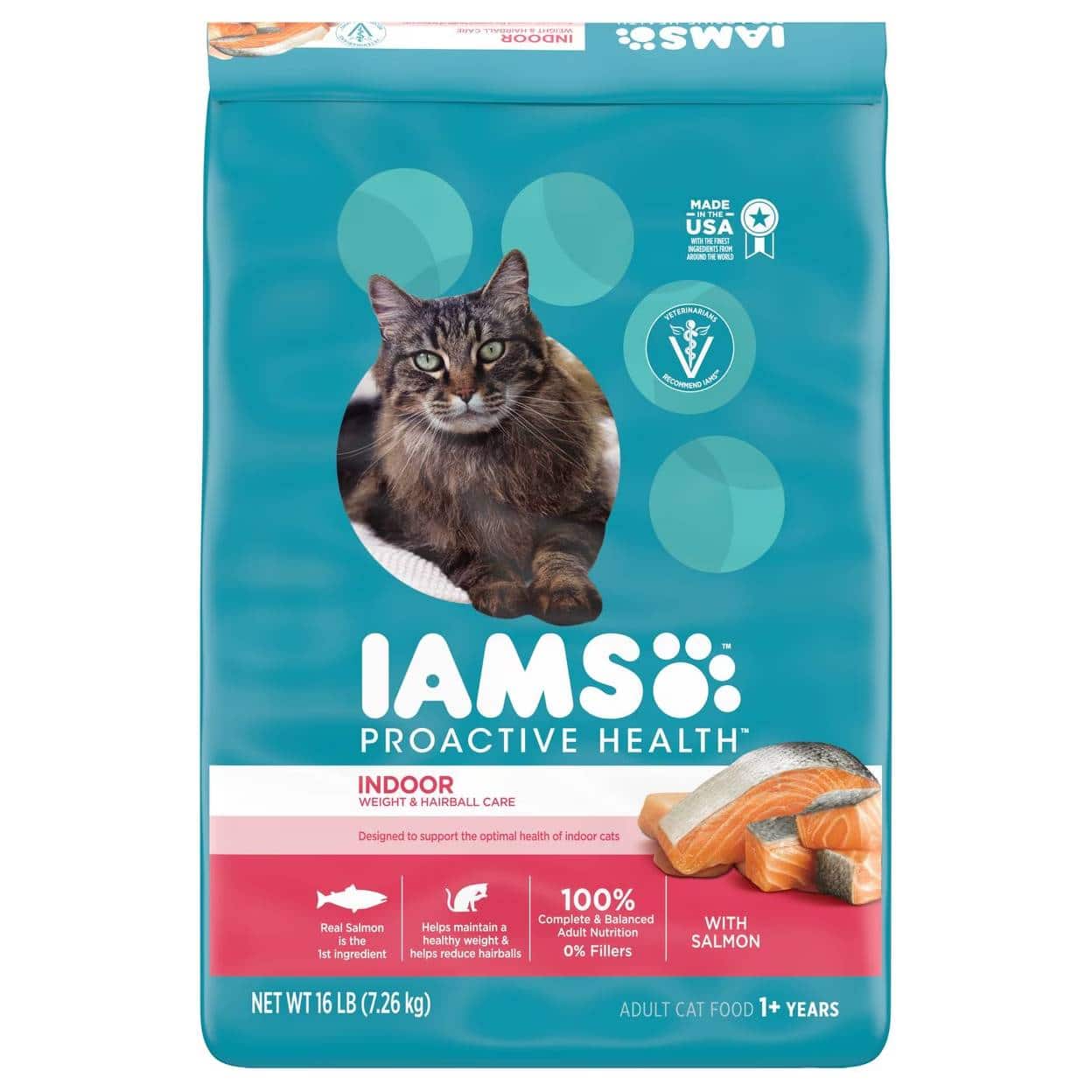 IAMS Proactive Health Adult Indoor Weight & Hairball Control