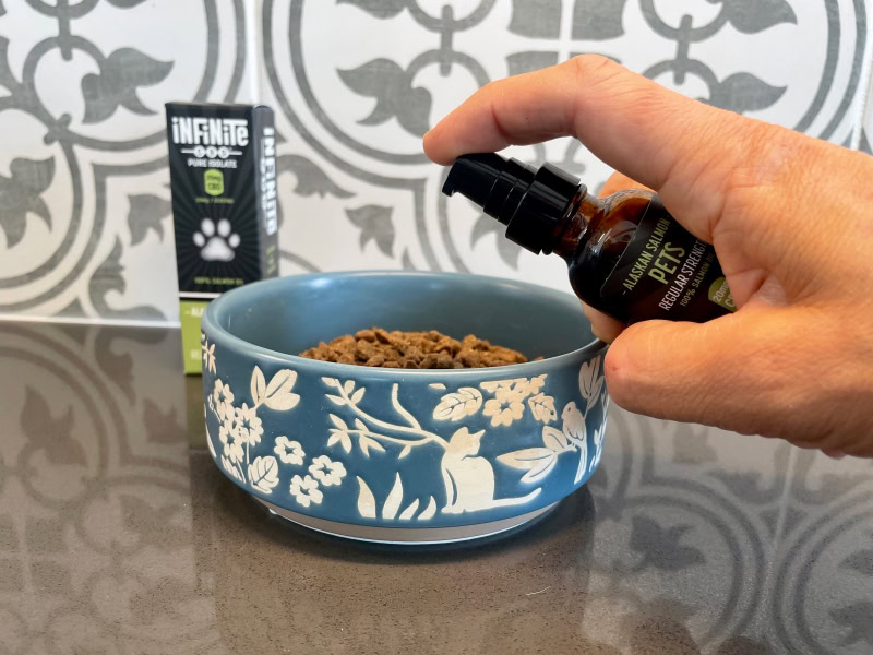 Infinite CBD Pet CBD Tincture - pump applicator