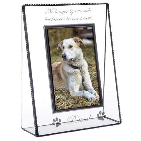 J Devlin Glass Art Personalized Picture Frame