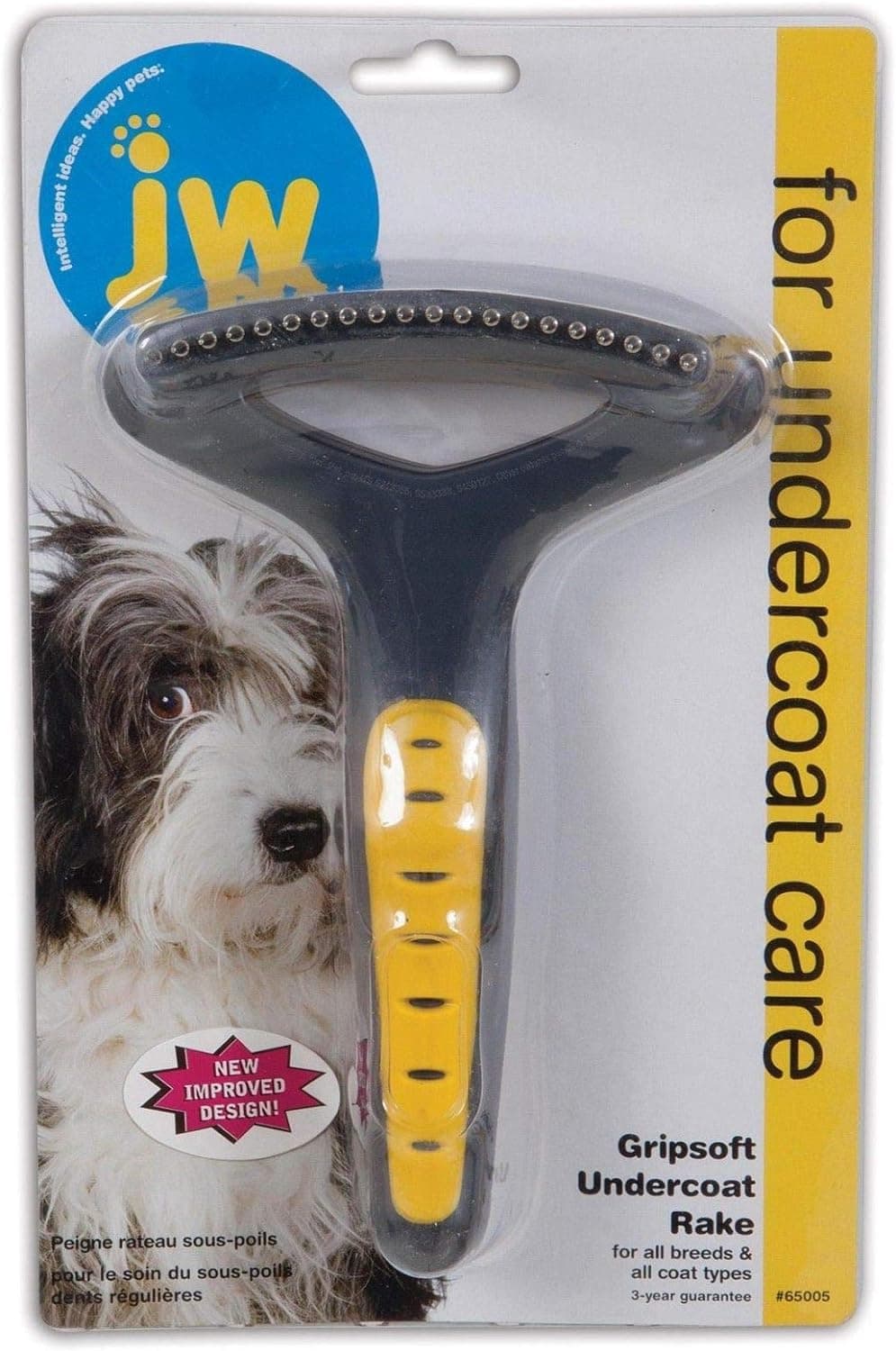 JW Pet Gripsoft Double Row Undercoat Rake