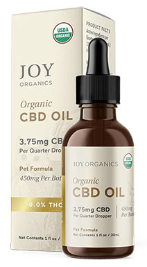 Joy Organics Organic CBD Tincture for Dogs, Cats & Pets