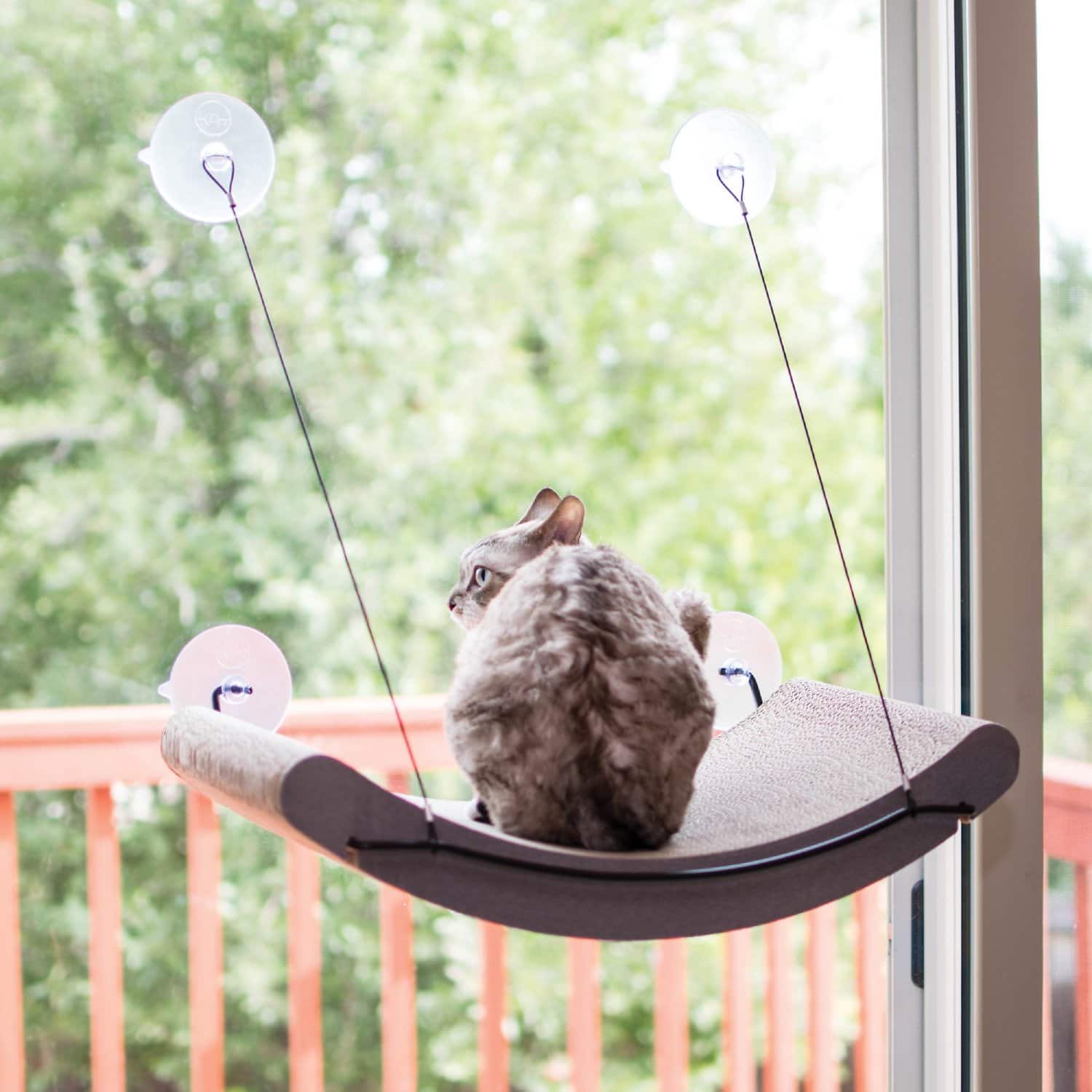 K&H EZ Mount Window Scratcher Kitty Sill