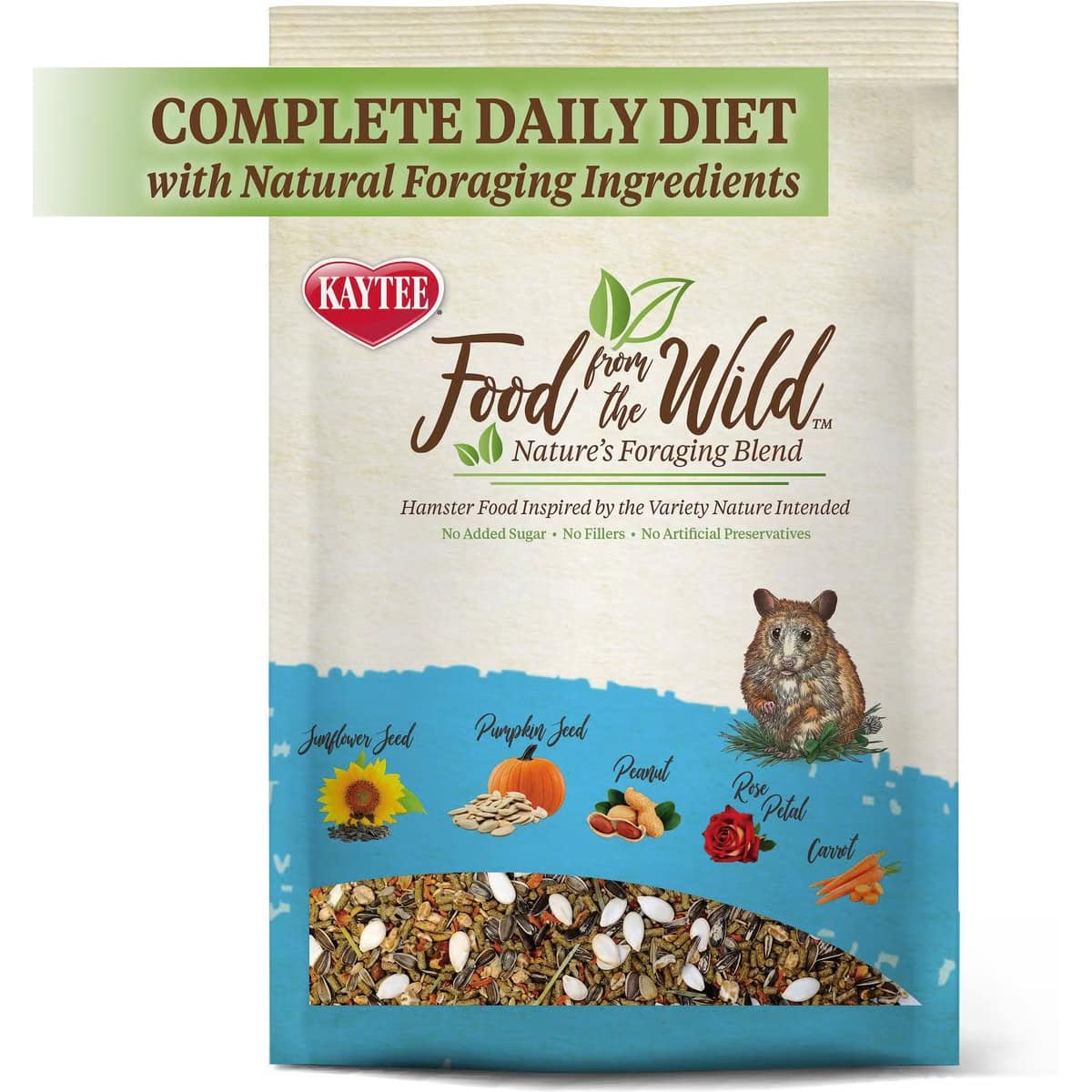 Kaytee Food From the Wild Hamster Food new