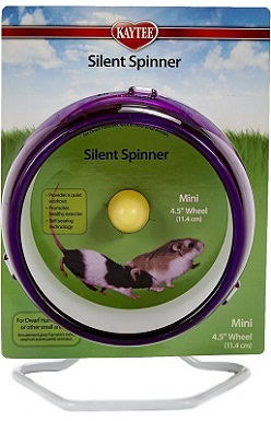 Kaytee Silent Spinner Small Animal Exercise Wheel