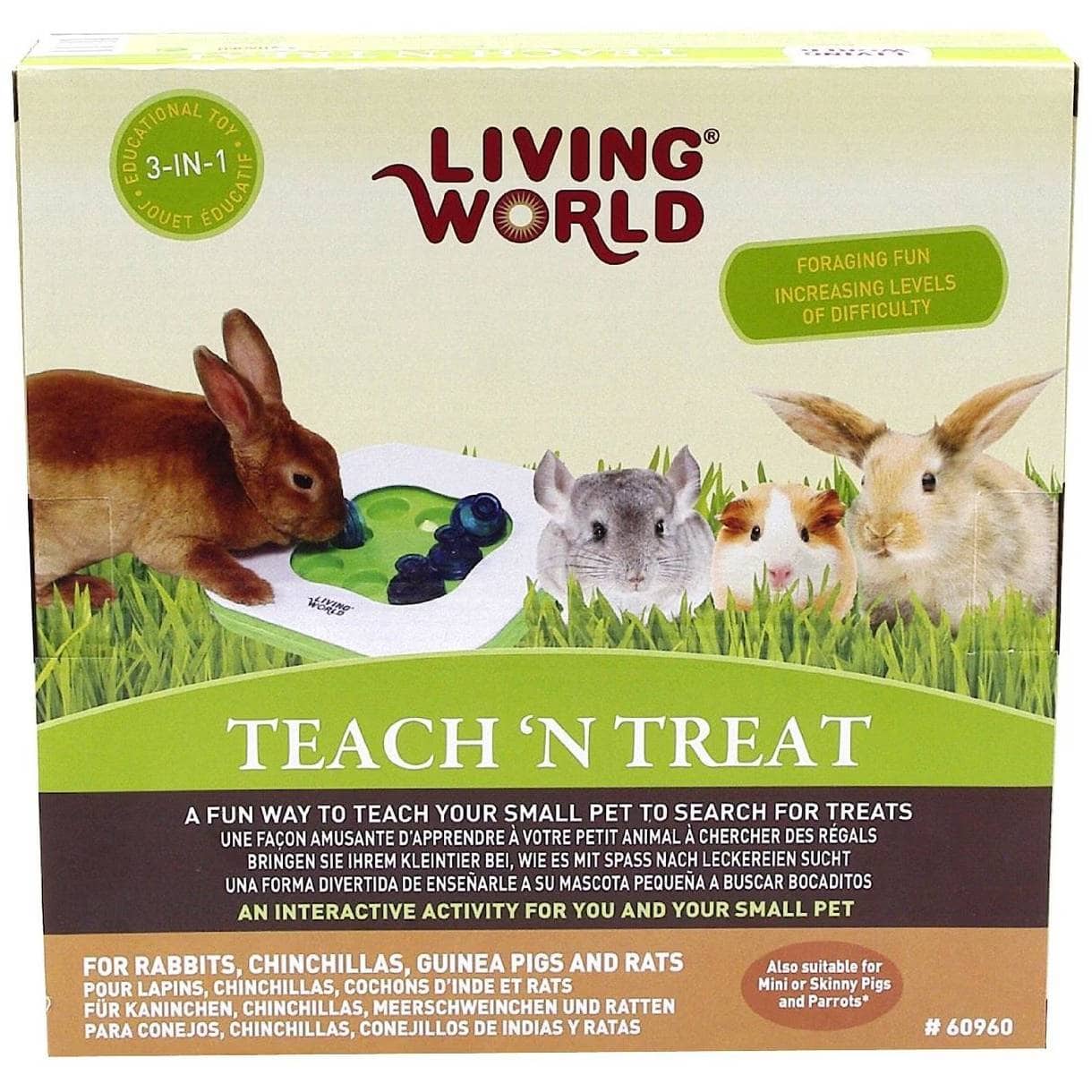 Living World Teach & Treat Small Animal Toy