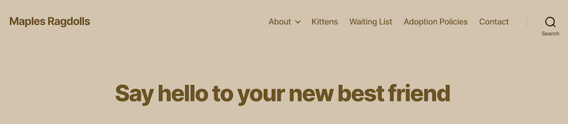 Maples Ragdolls cattery