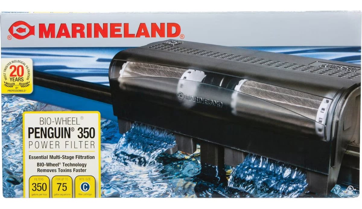 Marineland Bio-Wheel Penguin Aquarium Power Filter