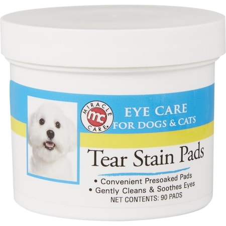 Miracle Care Eye Clear Cleaning Pads for Dogs & Cats
