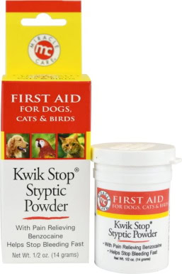Miracle Care Kwik-Stop Styptic Powder for Dogs, Cats & Birds
