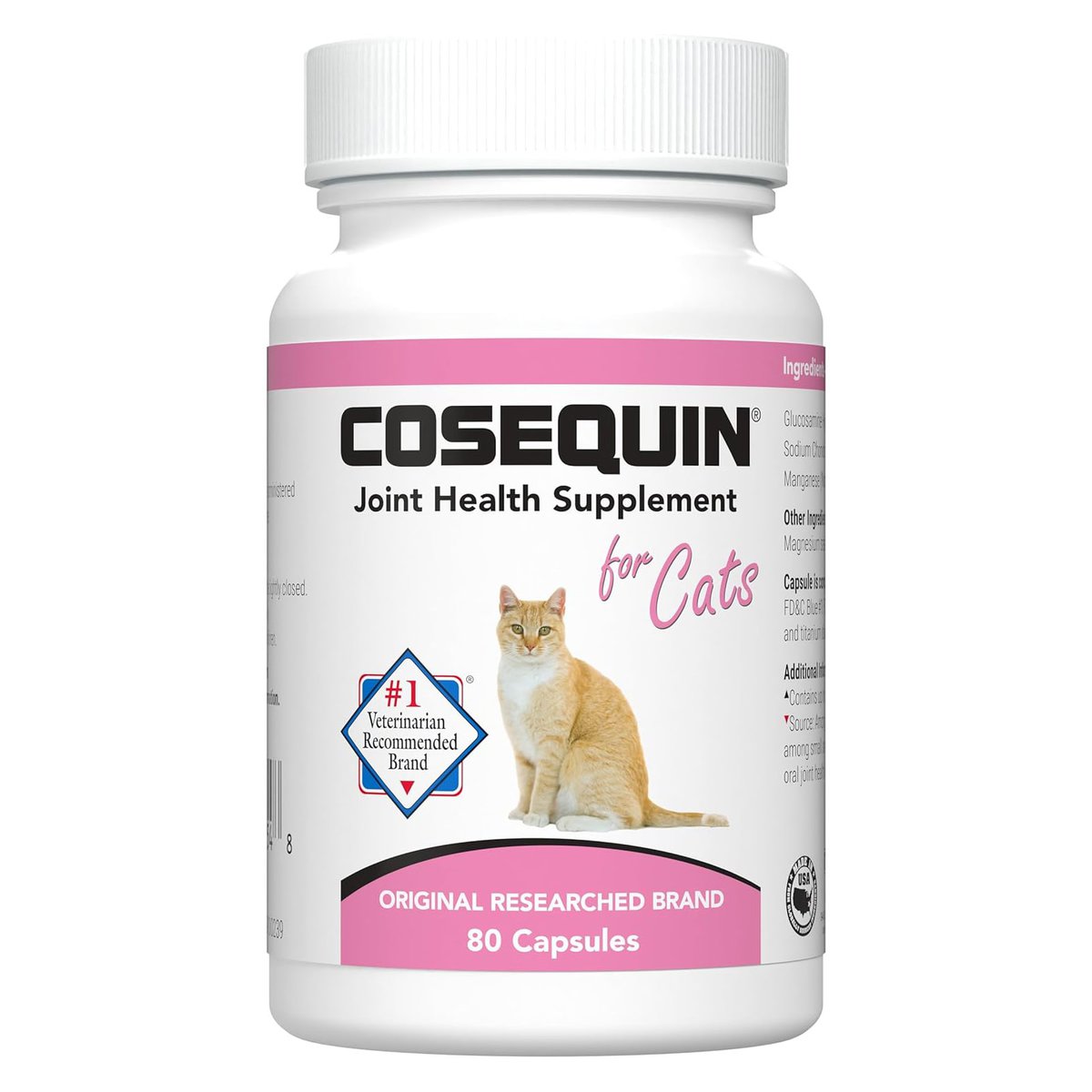 Nutramax Cosequin 80 Sprinkle Capsules for Cats