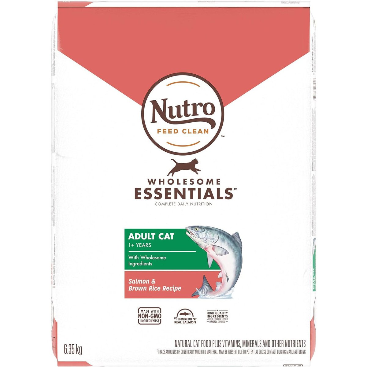 Nutro Wholesome Essentials Adult Dry Cat Food Salmon and Brown Rice Recipe