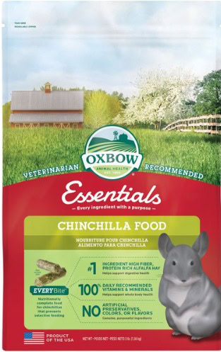 OXBOW Essentials Chinchilla Deluxe Chinchilla Food