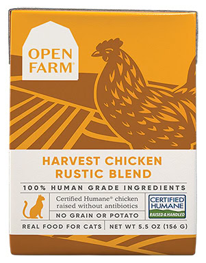 Open Farm Harvest Chicken Rustic Blend Wet Food