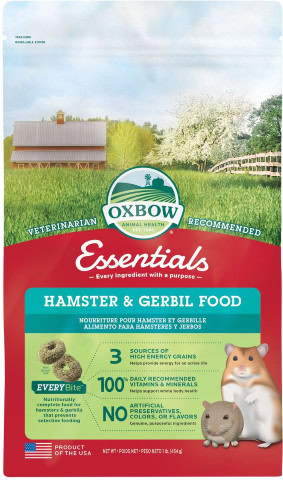Oxbow Essentials Healthy Handfuls Gerbil & Hamster Food
