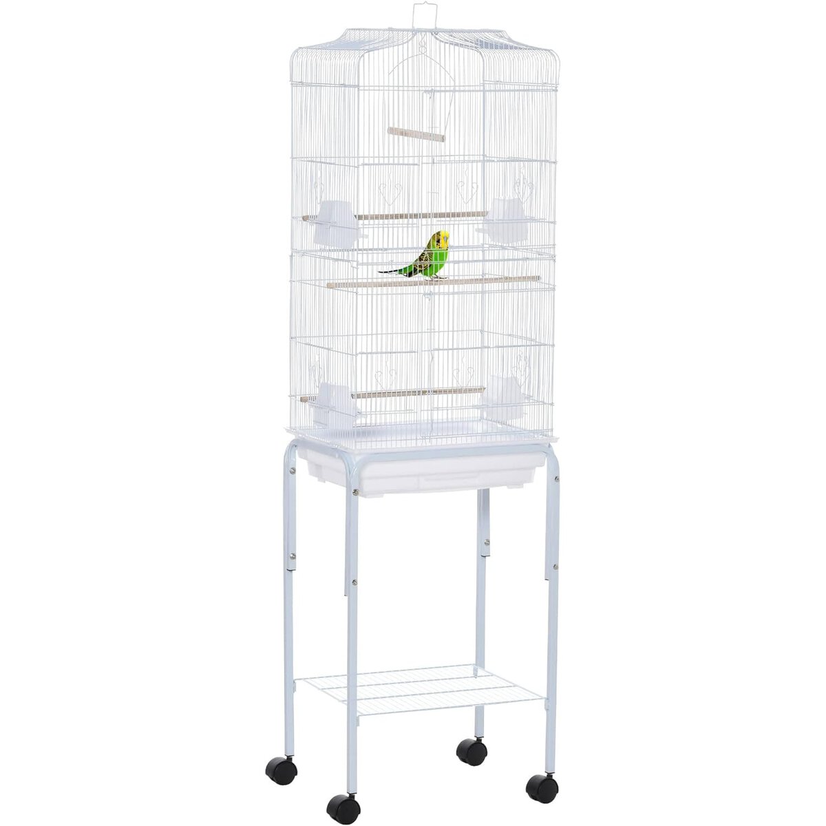 PawHut 63” Metal Indoor Bird Cage