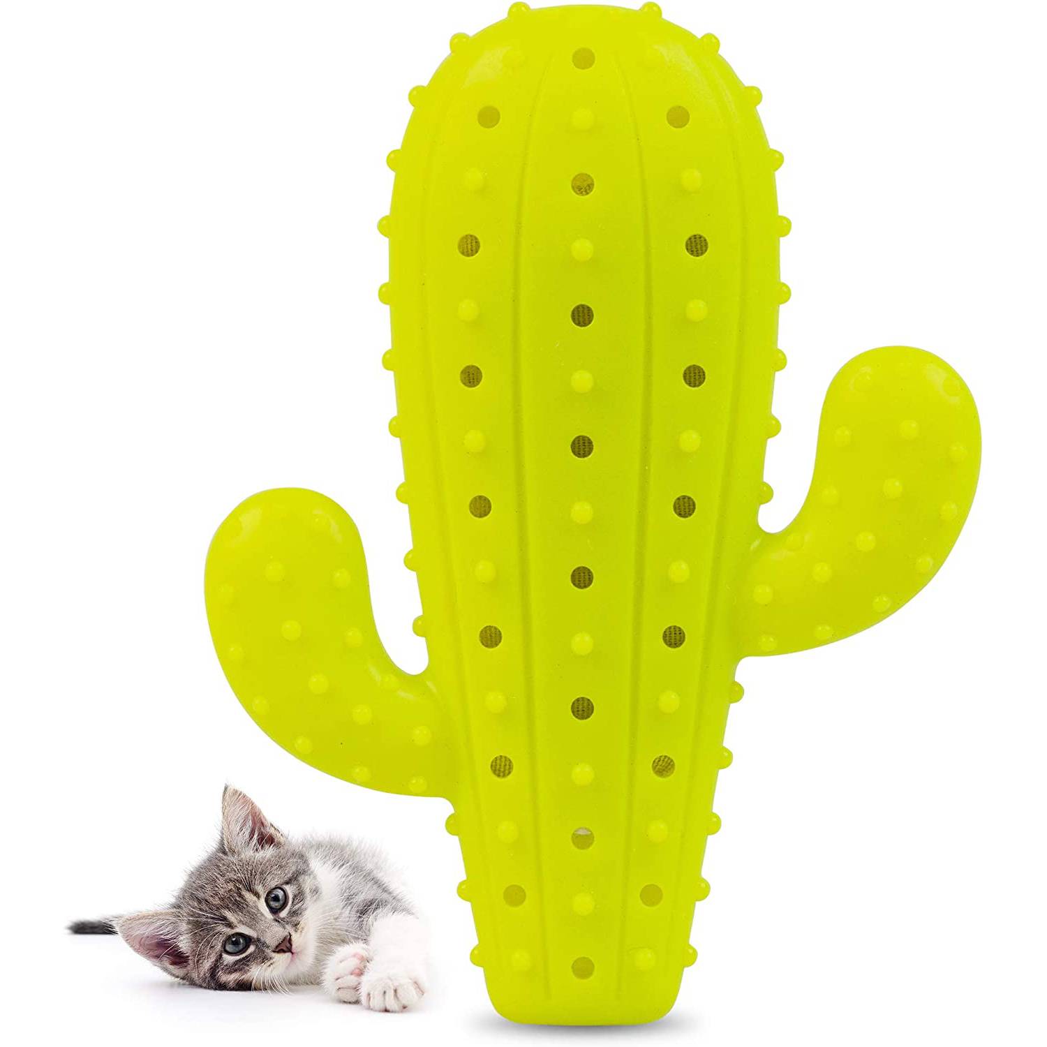 Pet Craft Supply Cactus Cat Chew Toy