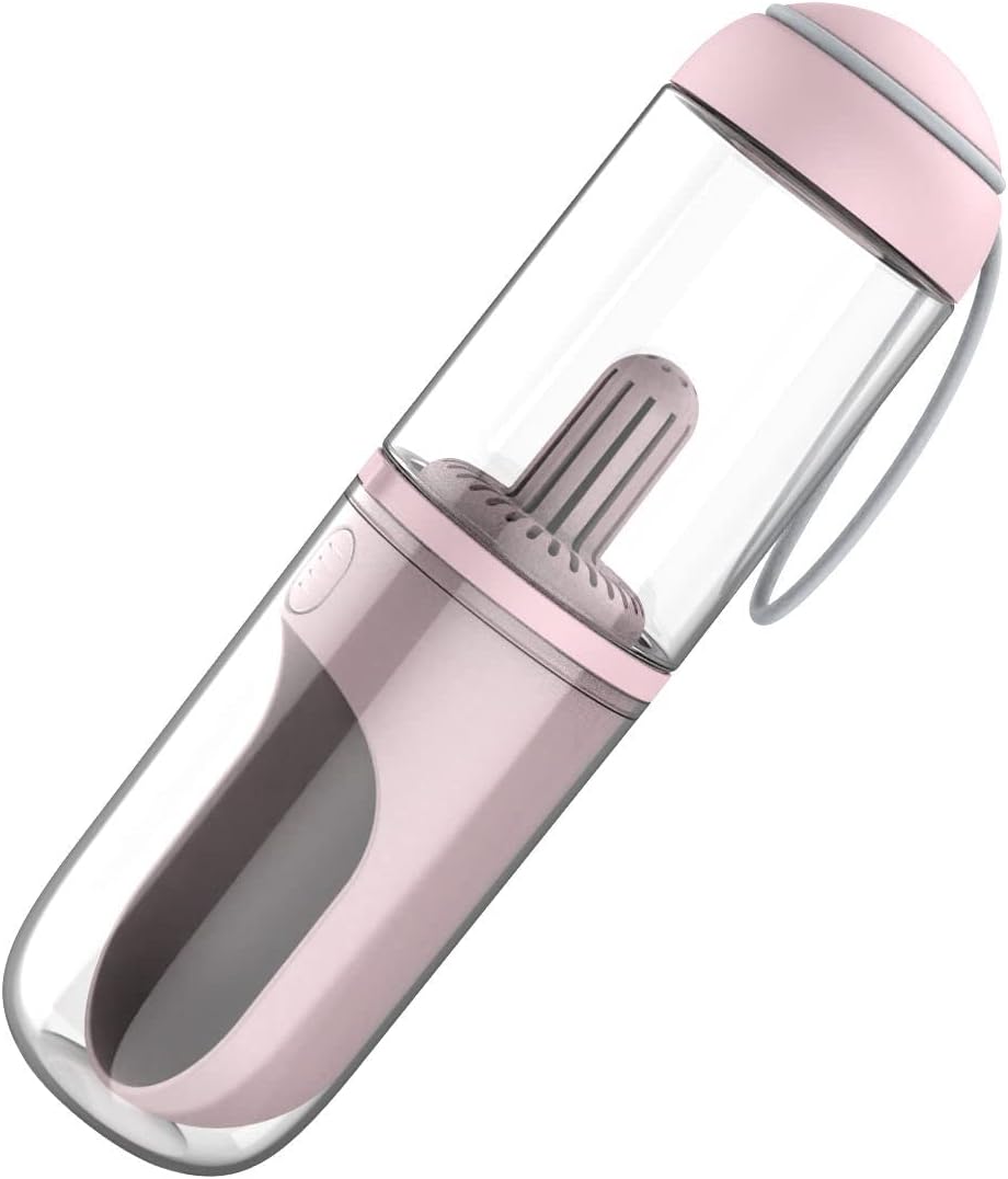 Pet Life PYURE Handheld Travel Filtered Water Dog & Cat Feeder