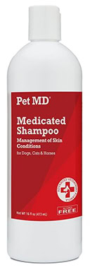 Pet MD Medicated Cat Shampoo