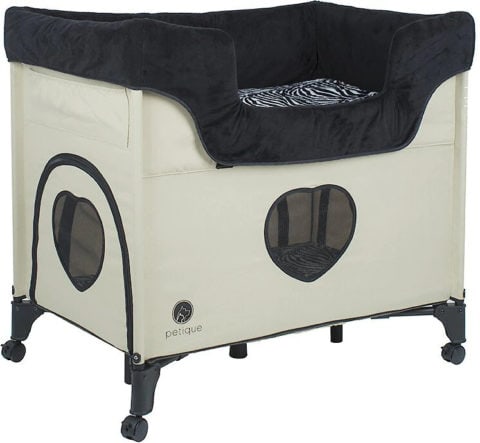 Petique Bedside Lounge Elevated Dog Bed