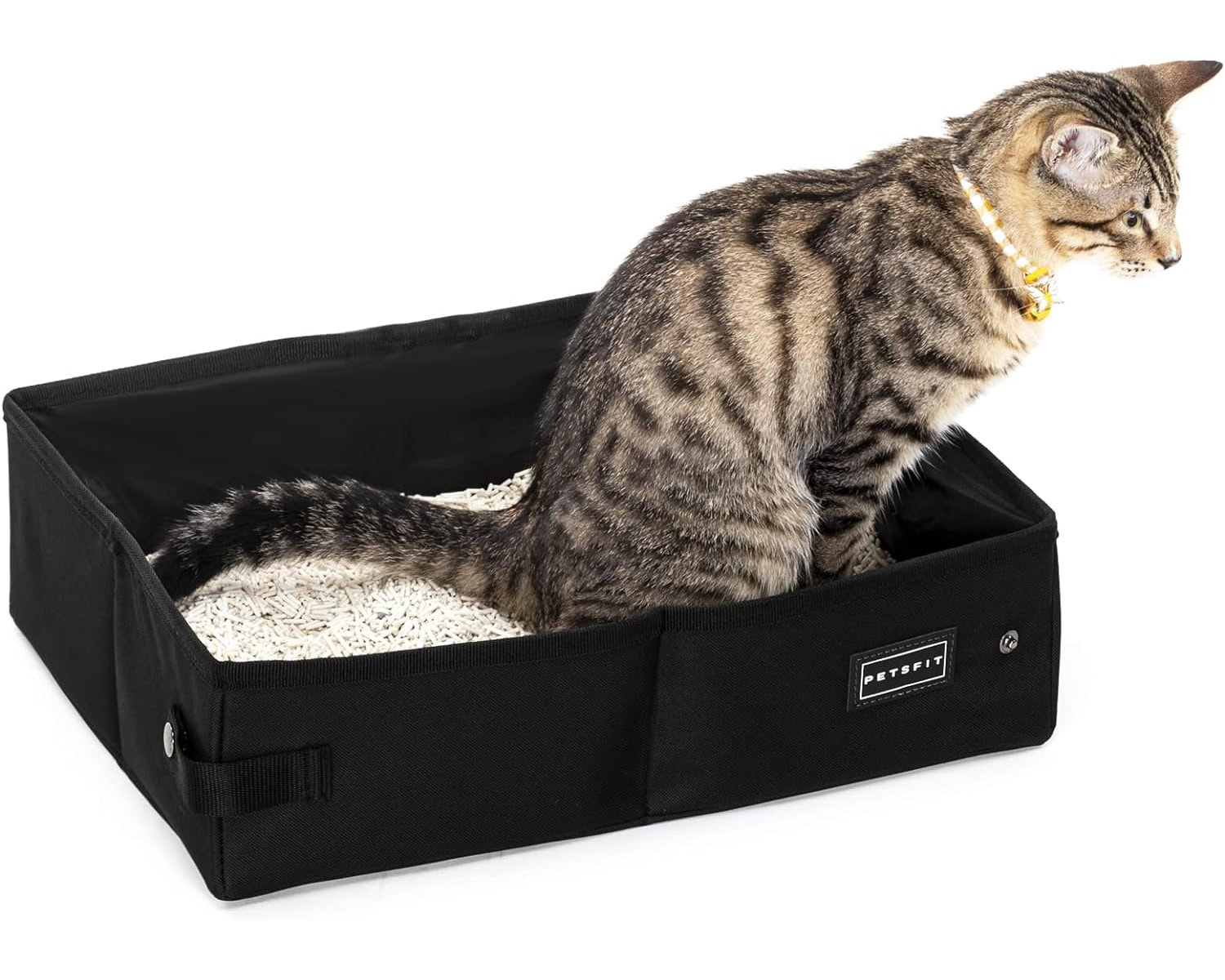 Petsfit Upgrade Travel Portable Cat Litter Box