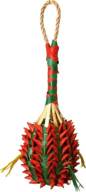 Planet Pleasures Pineapple Foraging Bird Toy
