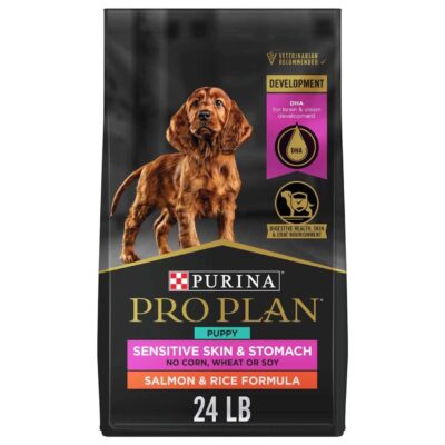 Purina Pro Plan Puppy Sensitive Skin & Stomach Salmon & Rice Dry Food