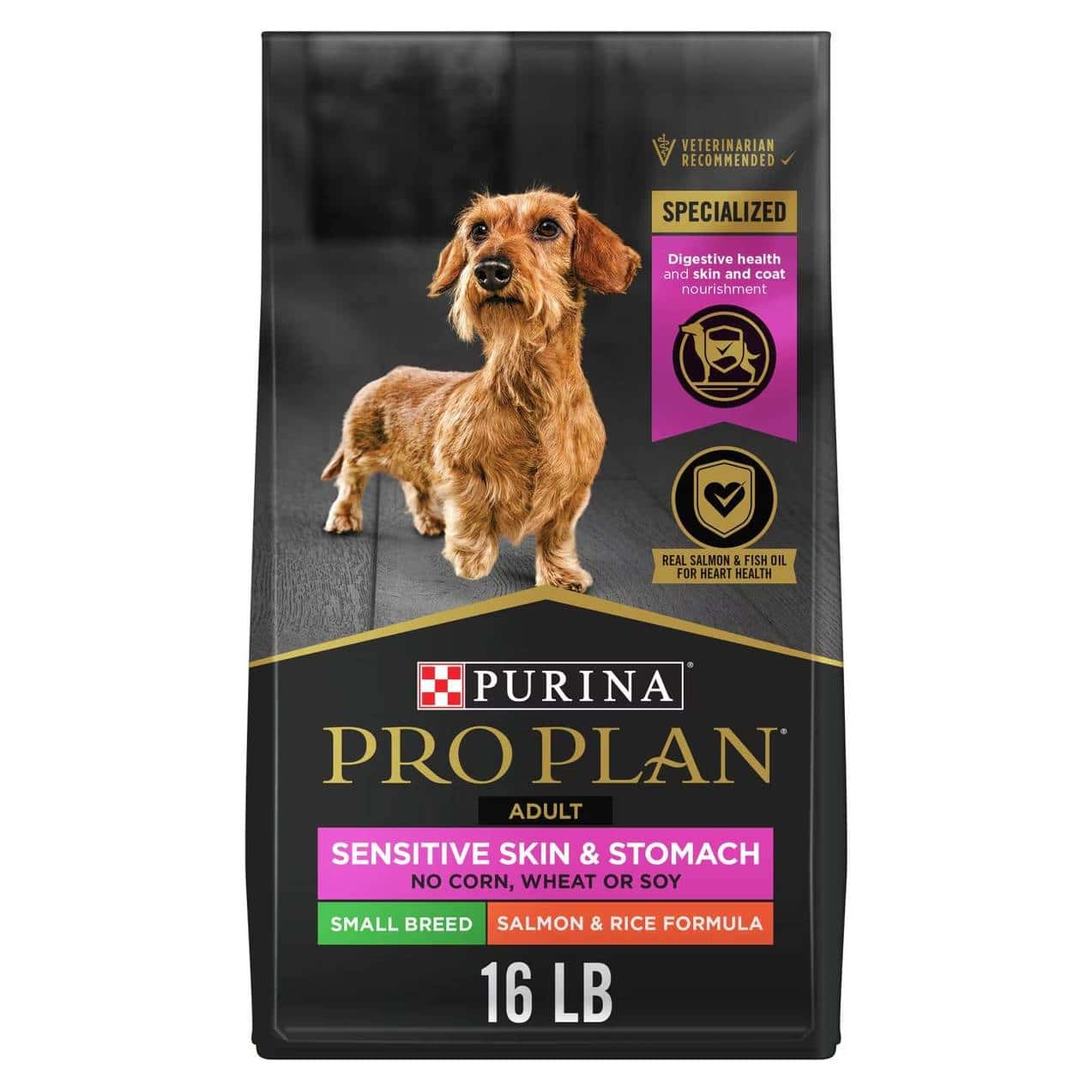 Purina Pro Plan Small Breed Adult Sensitive Skin & Stomach Formula Dry Dog Food