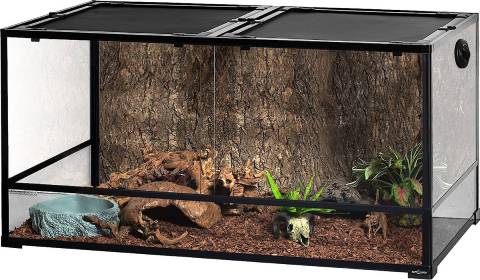 ReptiZoo Large Glass Reptile Terrarium