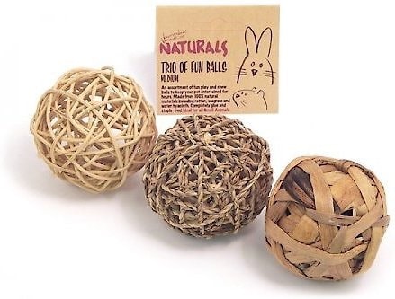 Rosewood Trio of Fun Balls Small Pet Toy